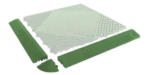 Dakota Draining Tiles Corner Ramps